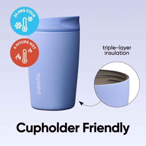 SmoothSip Slider Insulated Stainless Steel Coffee Tumbler