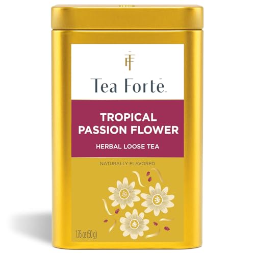 Tropical Passion Flower Herbal Tea Canister