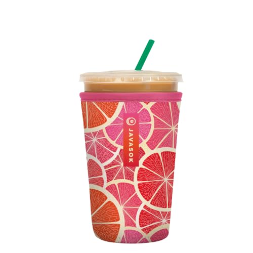 JavaSok Iced Coffee & Cold Soda Insulated Neoprene Cup Sleeve