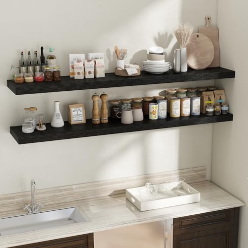 72 Inch Floating Shelves (2 Count)