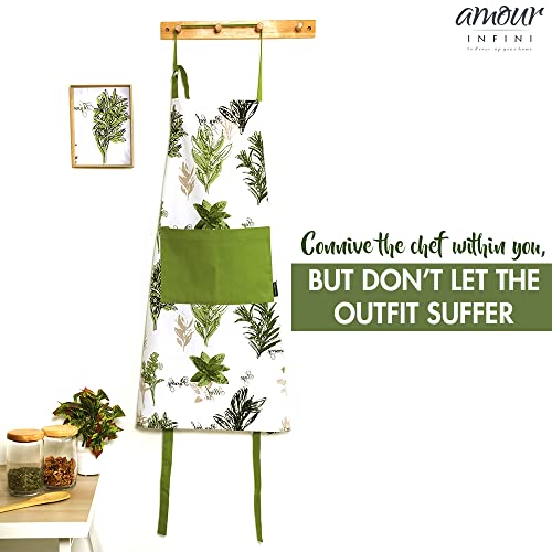 Aprons for Women Adjustable Strap with Waist Ties Aprons for Baking