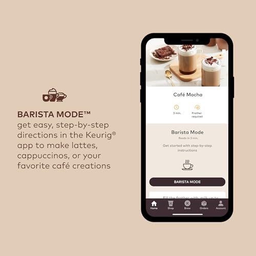 K Café SMART Single Serve Coffee Maker with WiFi Compatibility