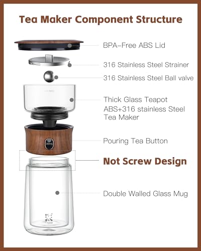 Glass Infuser Teapot