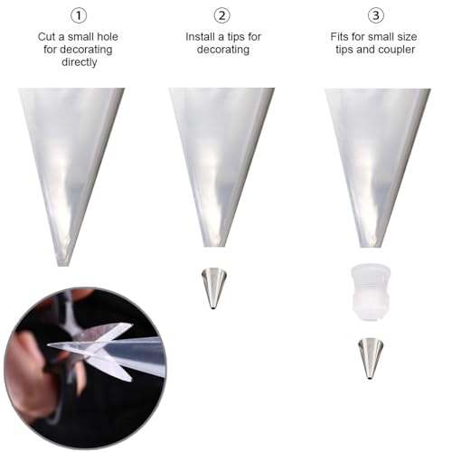 Piping Bags and Tips Set
