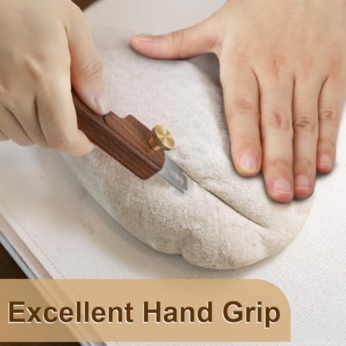 Magnetic Wooden Bread Lame Dough Scoring Tool