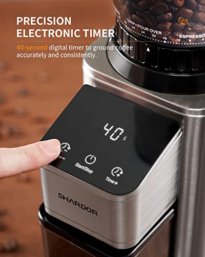 Conical Burr Coffee Bean Grinder