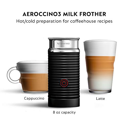Nespresso Vertuo Plus Deluxe Coffee Machine with Milk Frother