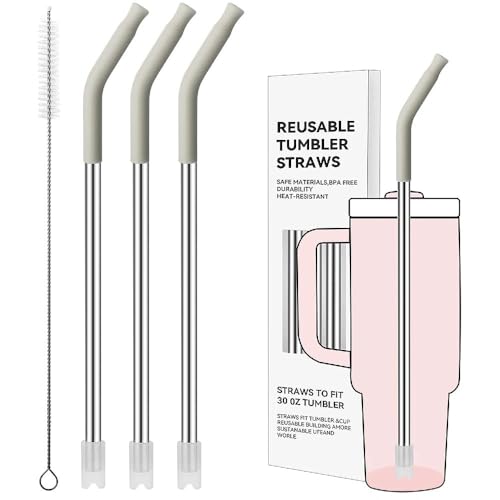 Straight Metal Straws for Stanley 30oz