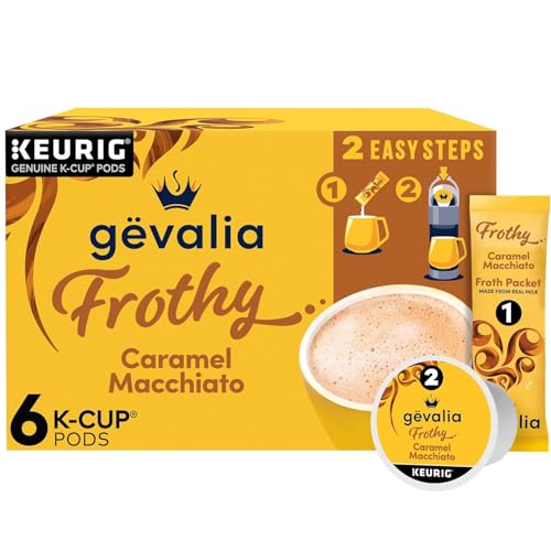 Frothy 2 Step Caramel Macchiato Espresso K (6 Count)