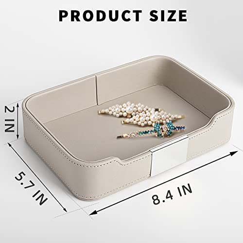 Leather Tray Organizer