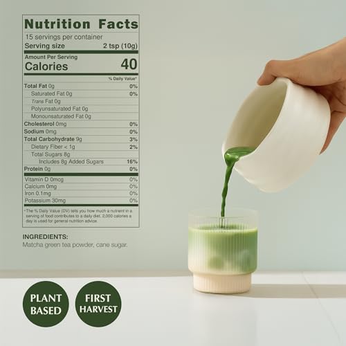 Matcha Latte Powder Sweetened (5.3 Ounce)