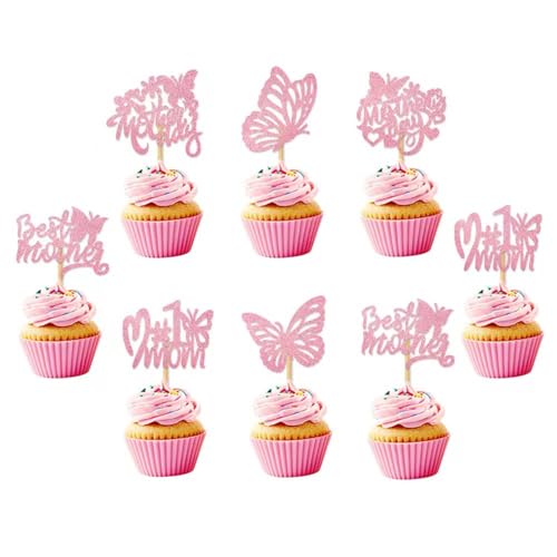 12Pcs Butterfly Cupcake Toppers