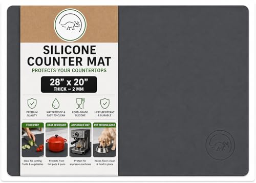 Large Silicone Mat 28" x 20" Mat Thick Heat Resistant