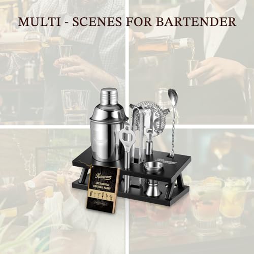 Cocktail Shaker Set Bartender Kit (6 Count)