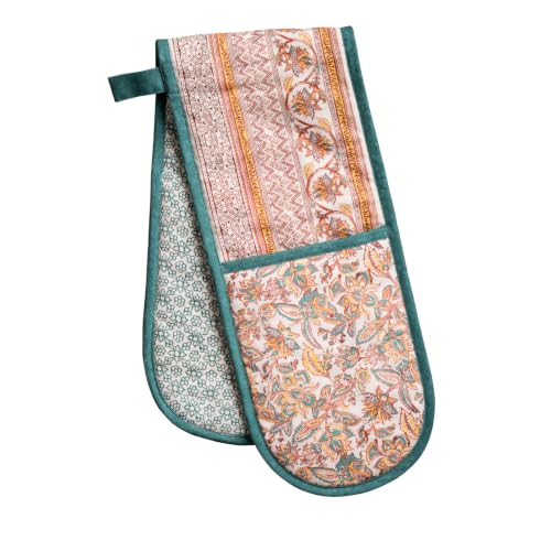 Double Oven Mitts 100% Cotton Double Oven Glove