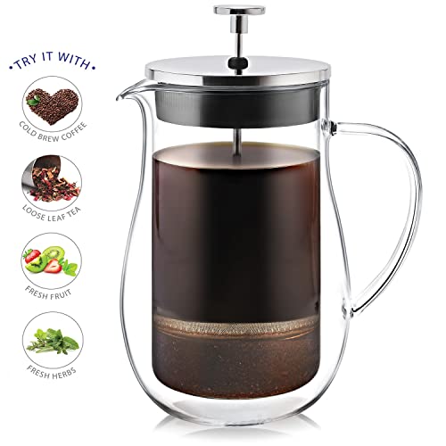 Stay Hot Glass French Press