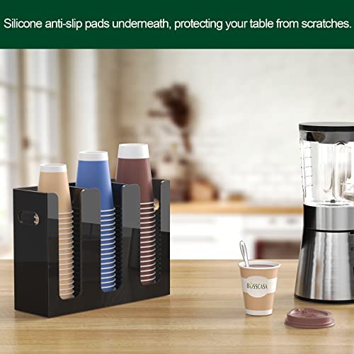 Disposable Coffee Cup Dispenser with Handles