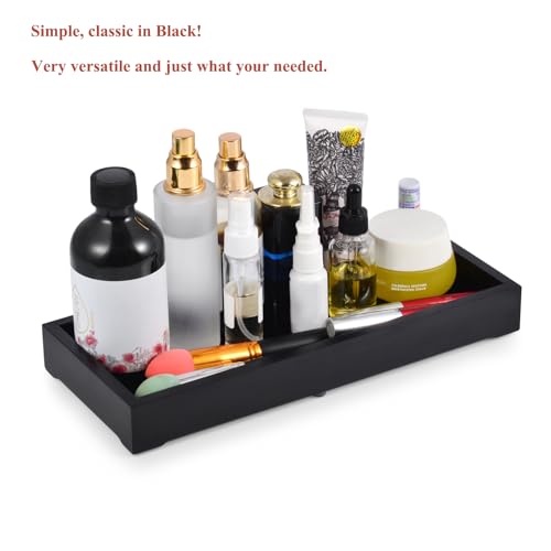 Wooden Rectangle Storage Tray with Soap Dish
