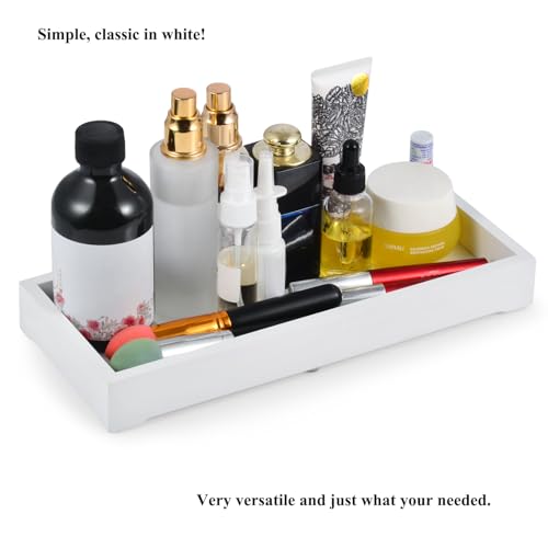 Wooden Rectangle Storage Tray with Soap Dish