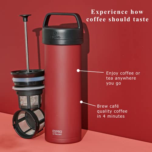 Go P0 Ultralight French Press Coffee Maker for Travel