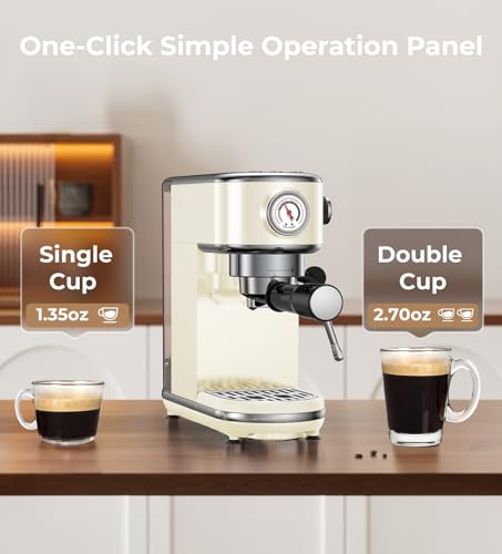 Espresso Machine with Milk Frother