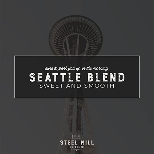 Seattle Blend Dark Roast Ground Coffee (12 Ounce)