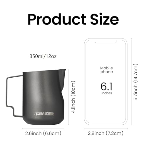 Milk Frothing Pitcher 12oz