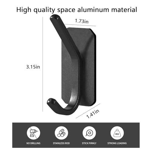 Heavy Duty Adhesive Wall Hooks