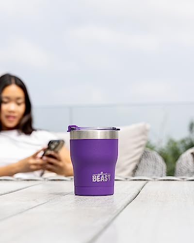 Beast 10 oz Tumbler Stainless Steel Vacuum Insulated Coffee Ice Cup Double Wall Travel Flask