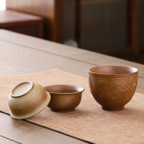 Lifting Beam Pot Style Rough Pottery Tea Set