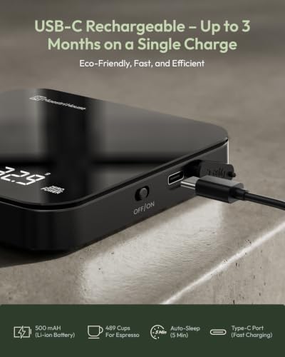 S2 Espresso Coffee Scale with Timer 0.1g Precision Shot Scale