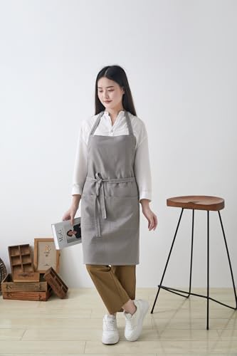 Cotton Linen Apron for Women