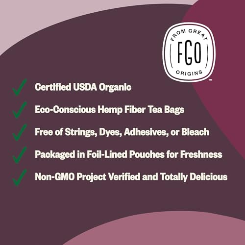 Organic Rooibos Chai Tea (100 Count)
