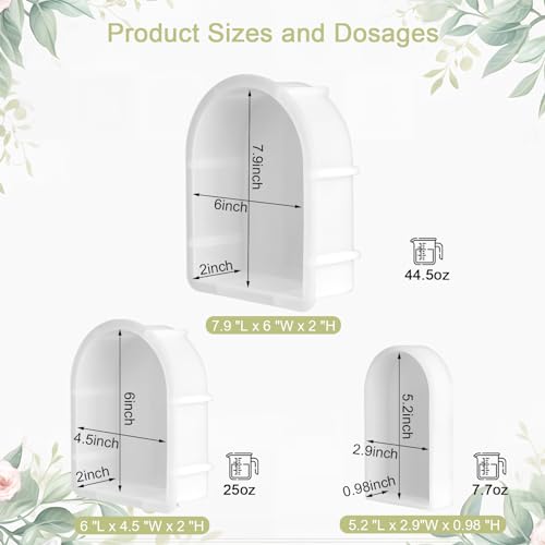 Large Resin Molds (3 Count)
