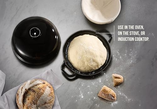 Bread Oven with Lid and Handles