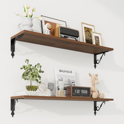 Floating Shelves for Wall Decor (2 Count)