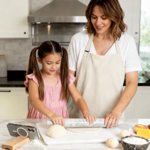 Natural Marble Rolling Pin for Baking