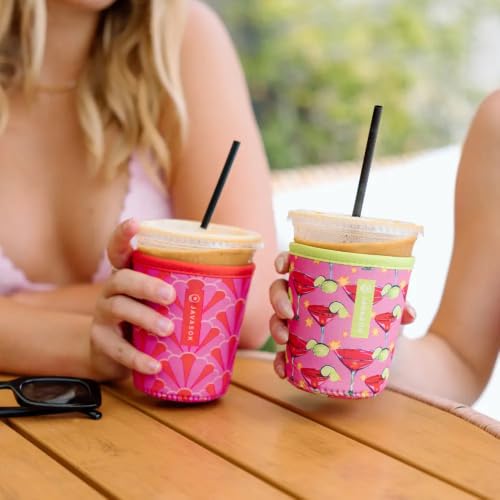JavaSok Iced Coffee & Cold Soda Insulated Neoprene Cup Sleeve