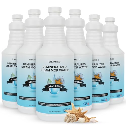 Steam & Go Demineralized Water for Steam Mop (192 Fl Oz)