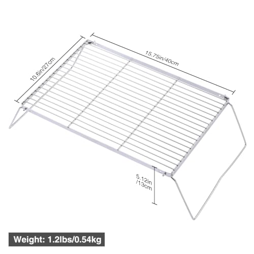 Large Folding Campfire Grill
