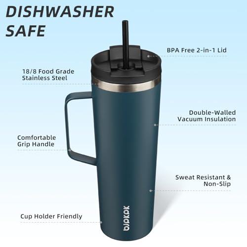 30oz Insulated Tumbler with Handle