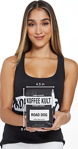 Road Dog Dark Roast Coffee Beans (12 Ounce)