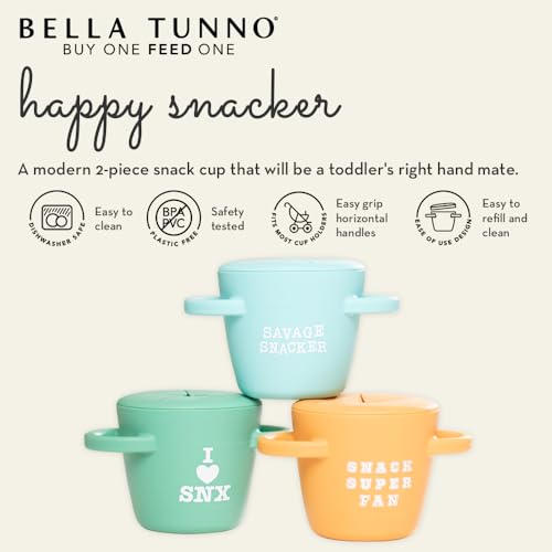 Snack Cups for Toddlers by Bella Tunno