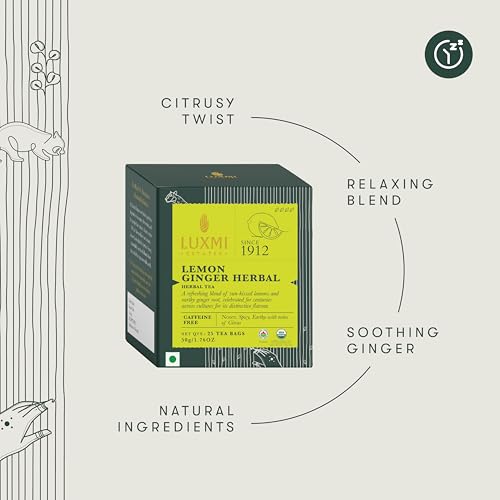 Estates Lemon Ginger Herbal Tea (25 Count)