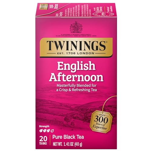 English Afternoon Black Tea Individually Wrapped Bags (20 Count)