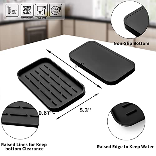 Silicone Kitchen Sink Organizer Tray for Multiple Usage