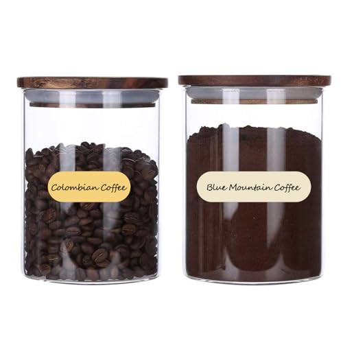 192pcs Removable Waterproof Food Labels with 2 Markers