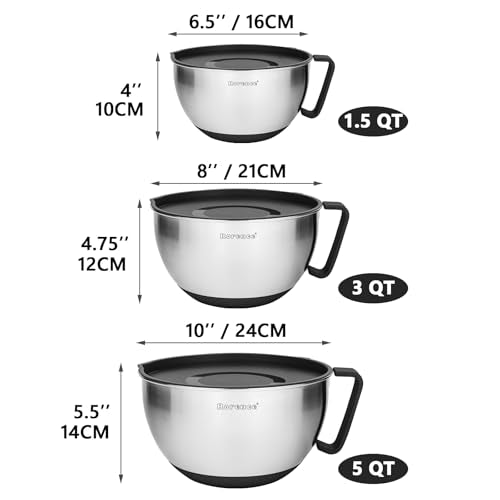 Mixing Bowls with Lids Set
