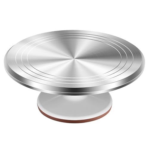 Aluminum Cake Stand Turntable for Party