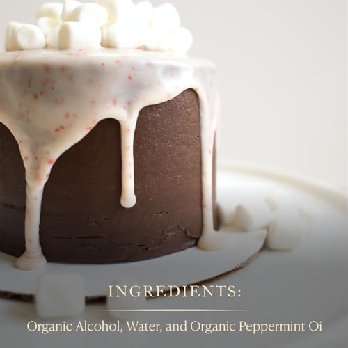 Organic Peppermint Extract for Baking (8 Fl Oz)